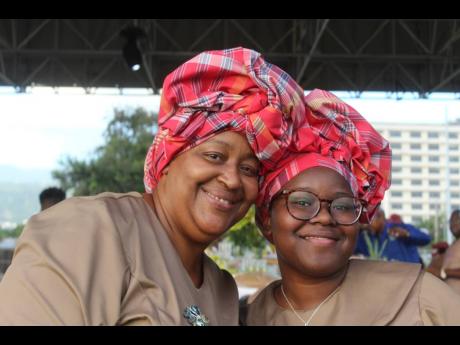 Credit: The bandana is a Revival staple cloth, and here, it is on double display.