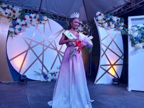 Credit: Bryan Miller Educator Ashley-Nicole Lawrence is Miss Hanover Festival Queen .