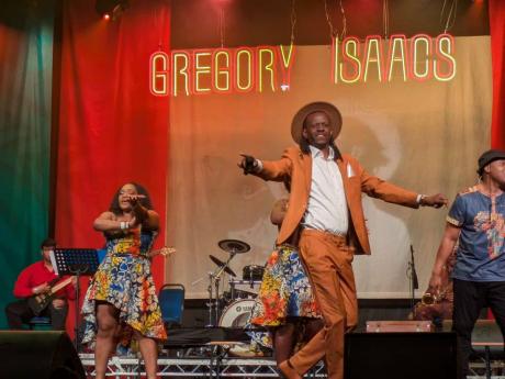 Credit: Contributed Terrence Wallen channels the Cool Ruler during a performance.