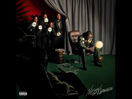This album cover image shows ‘No Sign Of Weakness’ by Burna Boy. 