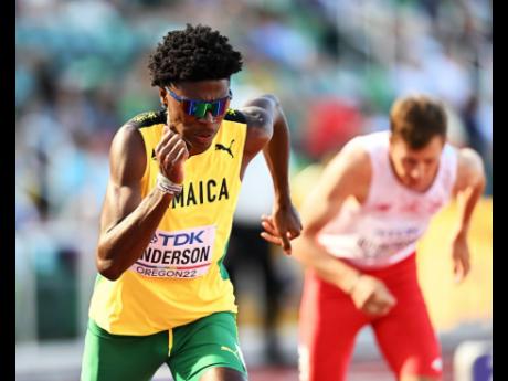 Jamaica’s Navasky Anderson.