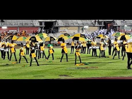 Credit: Contributed One of the marching bands taking part in the July 6 event at Catherine Hall Sports Complex.