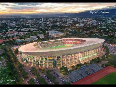 Credit: Contributed An artiste’s rendering of the redeveloped National Stadium.
