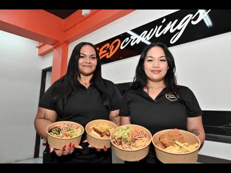 Jessi Ennevor (left) and Kathryn Tenn of Fused Cravings are ready to bowl you over with exciting flavour. 