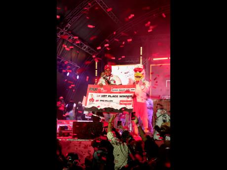 Red confetti filled the air when it was announced that Chef April Taylor was the 2025 PAN Champion. She was awarded $1 million by title sponsors, CB Foods Limited.