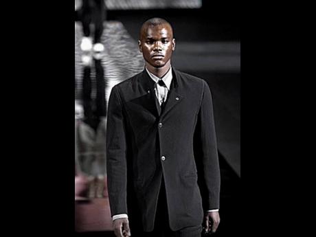 Former SAINT model Colet Buckley, for the Giorgio Armani Autumn/Winter 2004 collection.