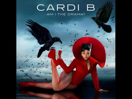 This album cover image released by Atlantic Records shows ‘Am I the Drama?’ by Cardi B. 