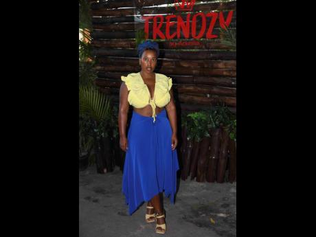 
Mecca James-Williams, stylist and founder of Sweet Like JAM at the Coconut Runway Show hosted by Trendzy by Ackeilia in June 2025.
