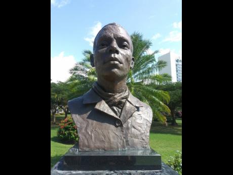 Basil Watson’s bronze bust of National Hero Paul Bogle mounted in 2018 in Emancipation Park, St Andrew, Jamaica.