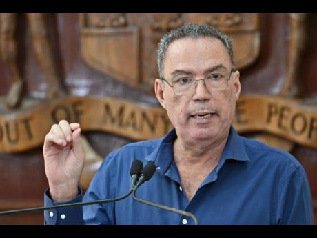 Transport Minister, Daryl Vaz. - File photo.
