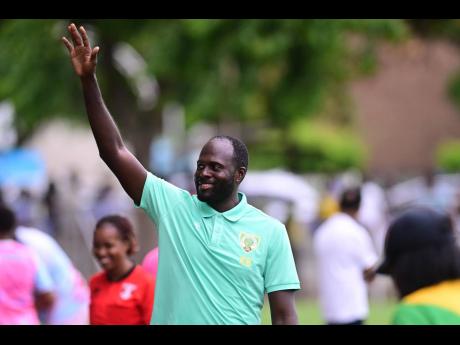 Harbour View assistant coach, Keon Broderick.