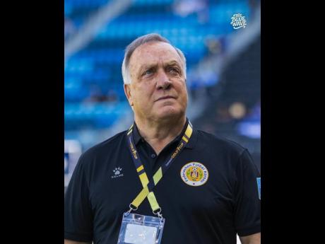 Credit: Courtesy of curaca_football/IG Head coach of Curacao Dick Advocaat.