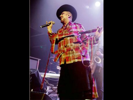 Credit: Yasmin Huseyin Boy George closes out the I Love Jamaica concert with a vibrant, reggae-and-dancehall-infused set.