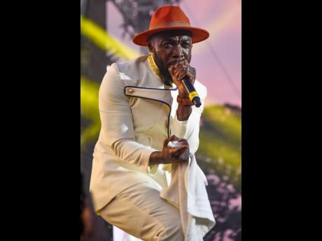 Credit: File File
Kevin Downswell performs at the Cece Winans More Than This Concert Tour - Jamaica held at the East Lawn at King’s House in St Andrew on August 1.