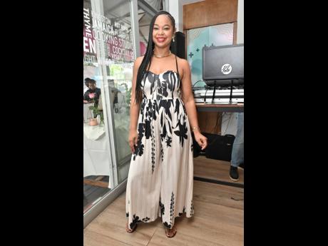 Spinning the turntables like a boss, Yolando Bromley, better known as DJ Yolo of Fame 95FM, takes a quick break from her set to show us how she brunches.