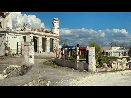 Credit: Photo by Glenda Anderson The St Elizabeth Parish Court was damaged during the passage of Hurricane Melissa on October 28, 2025.