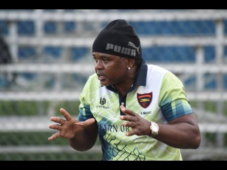 
Cornwall College coach, Hector Wright.