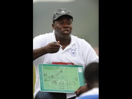 Jamaica’s U17 Reggae Boyz coach, Wendell Downswell.