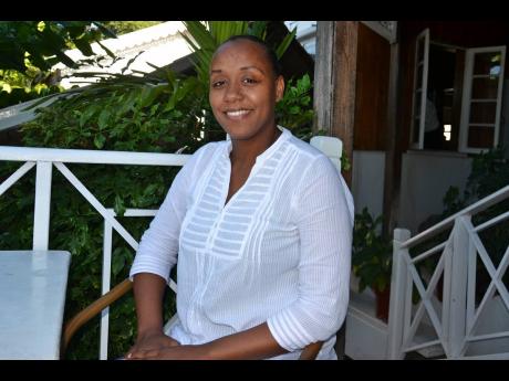 St Mary farmer, Davia Brown-Thompson. 