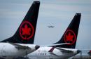 Air Canada aircraft sit parked at Vancouver International Airport in Richmond, British Columbia, August 18, 2025. (Darryl Dyck/The Canadian Press via AP, file)
